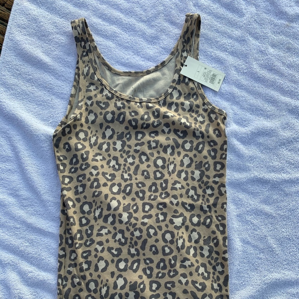 Cheetah cami size large